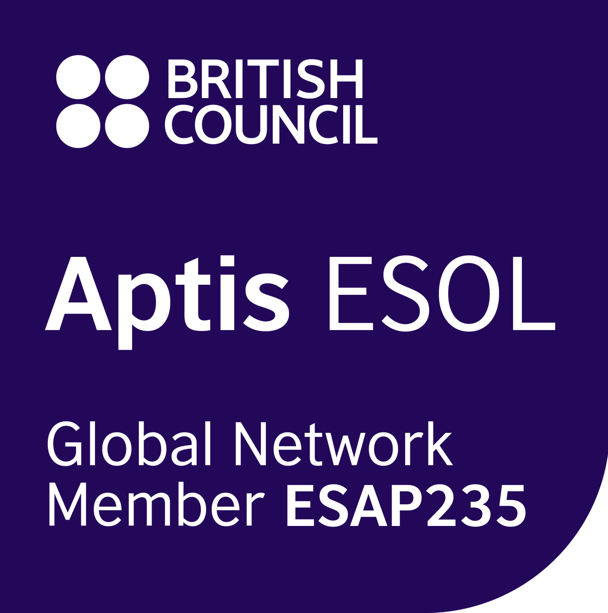 Aptis ESOL · miembro de la red global del British Council